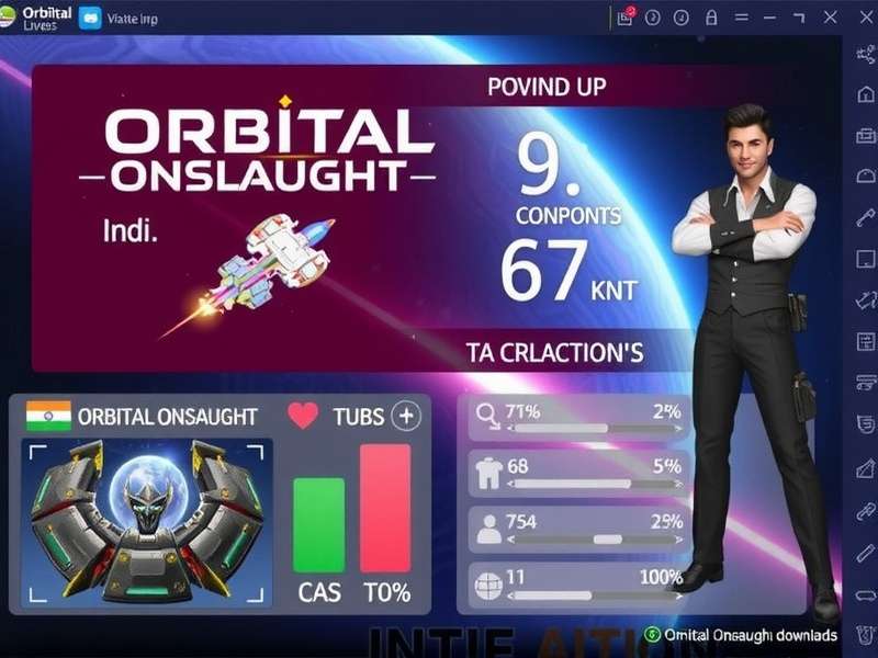 Indian Player Base Growth Orbital Onslaught India Download Statistics